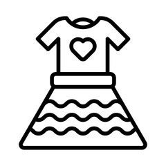 Dress icon
