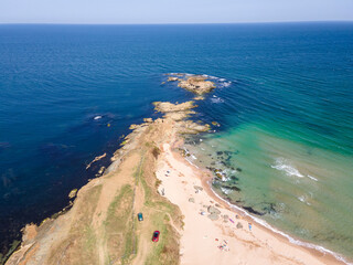 Black sea coast near village of Lozenets, Bulgaria