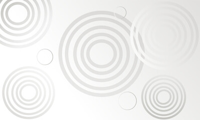 Minimalist Abstract white and gray gradient background with geometric modern design.