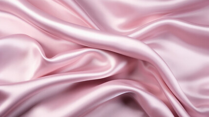 Texture of a satin fabric with a pearllike quality. The fabric has a pearlescent finish that creates a beautiful play of light and adds a touch of opulence to any design.