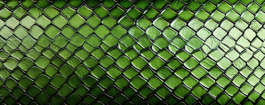 Green Python Skin