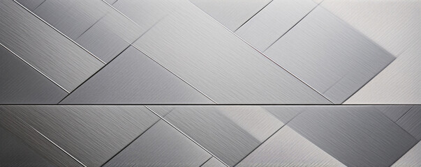 Texture of polished stainless steel with a brushed, crosshatch pattern that adds depth and dimension.