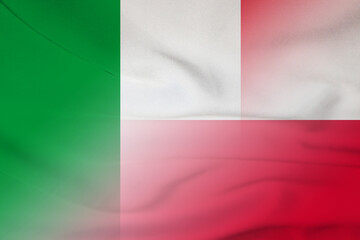 Italy and Chile official flag transborder negotiation CHN ITA
