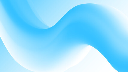 Abstract blue wave background. Wavy design element for brochure, banner, poster, and web design.