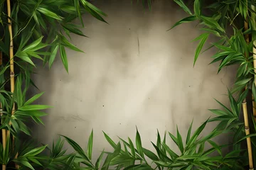 Rolgordijnen Bambus - Hintergrund © Seegraphie