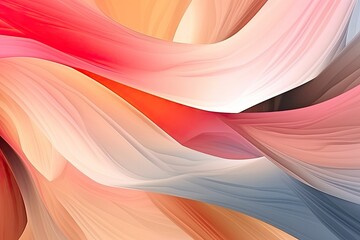 Abstract Background Design: Calligraphy Brush Stroke Inspired Smooth Curves and Lines, generative AI