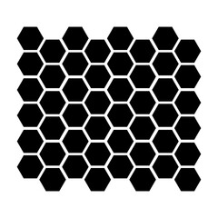 Honeycomb. Hexagon template. Hexagonal pattern. Vector illustration Vector illustration. EPS 10.