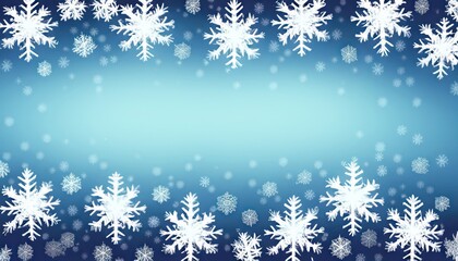 Fototapeta na wymiar snowflakes christmas background