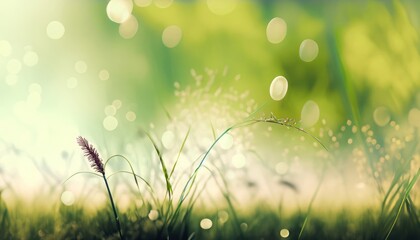 Obraz premium Nature bokeh background.