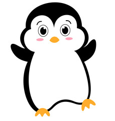 Happy penguin