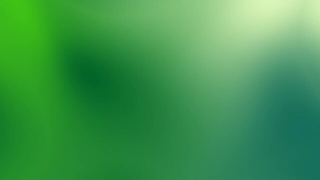 Abstract Gradient Green Fluid Background