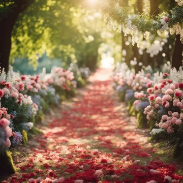 Garden wedding backdrop photography background stage ceremony maternity shoot floral wedding overlay garden background flowers wedding props