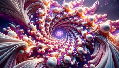 abstract fractal background