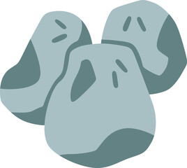 Silver icon illustration