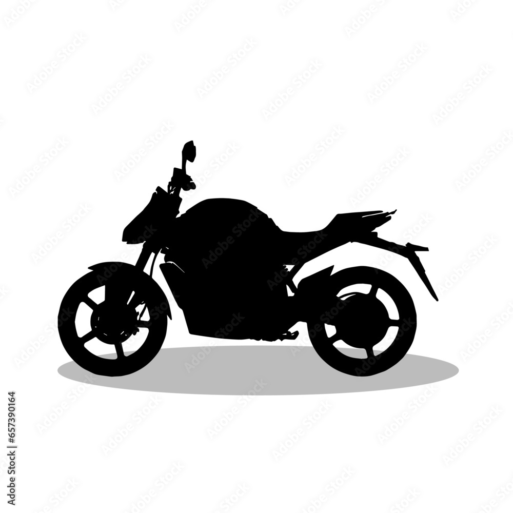 Poster Morosycle vector image