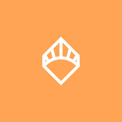 sun geometric logo design inspiration