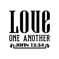 Love One Another John 13:34 SVG