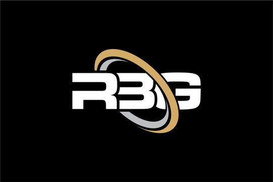 RBG creative letter logo design vector icon illustration