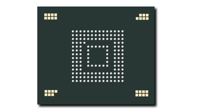 emmc or ufs is  universal flash storage for mobile and phone storage bga 153