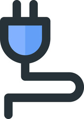 Obraz premium plug icon