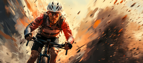 grayscale minimalist storyboard animatic style of a cycling, sports illustrations