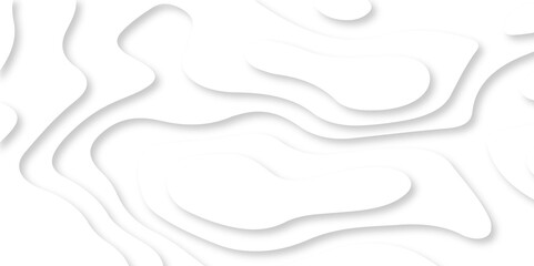 Gray and white abstract background. Abstract white papercut background 3d realistic design use for ads banner and advertising print design vector. 3d topography relief. Vector topographic.