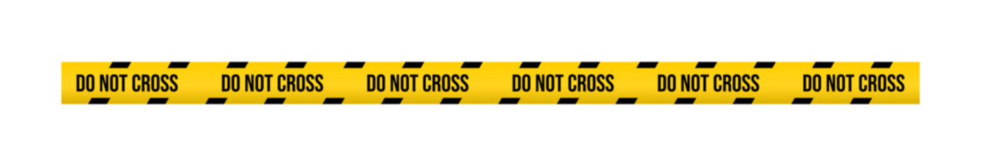 prohibition warning police line tape