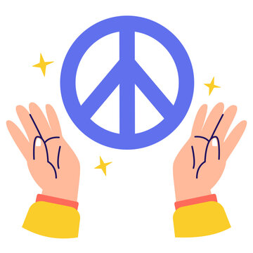 Peace Symbol Illustration