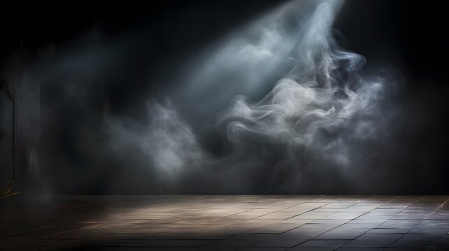 smoke background for product presentation