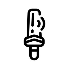 Metal Detector Icon Vector Symbol Design Illustration