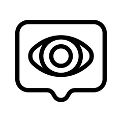 View Icon Vector Symbol Design Illustration