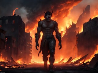 In a world ravaged by fire, a mutant with the power to control flames stands as a symbol of destruction and chaos. With a flick of their hand, they can turn a bustling city into a smoldering wasteland