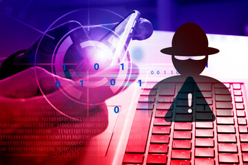 risk management for cyber threats hacker, security policy to prevent cyber attack 