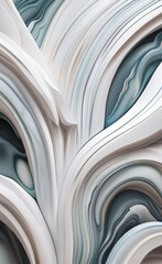 Abstract marble mural wallpaper, Generative AI