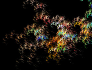 Imaginatory fractal abstract background Image