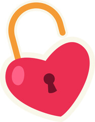 Love Key Illustration