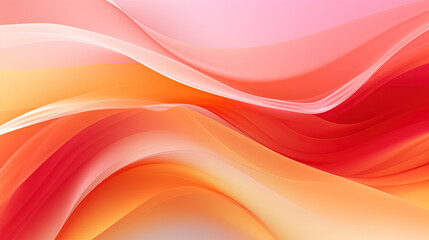Colorful Elegant Wavy Abstract Acrylic Painting Design Background