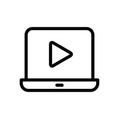 Video movie film vector icon