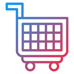 Vector Design Shopping Cart Icon Style