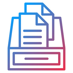 Vector Design Archive Icon Style