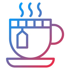 Vector Design Hot Drink Icon Style