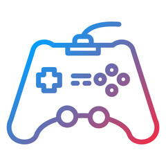 Vector Design Game Console Icon Style
