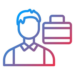 Vector Design Passenger Icon Style