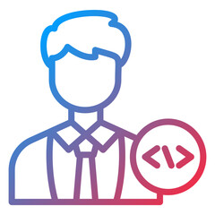 Vector Design Programmer Icon Style
