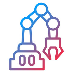 Fototapeta premium Vector Design Cobot Icon Style