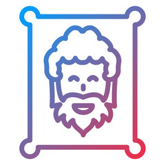 Vector Design Fine Art Icon Style