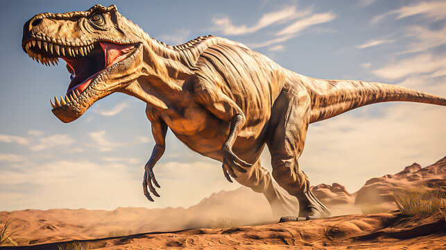 ティラノサウルスのイメージ - image of Tyrannosaurus - No5-2 Generative AI