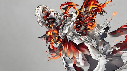 Abstract Flame Background and Wallpaper Very Cool