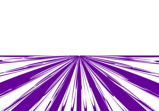 Plantilla con fondo convergente de rayos en morado, violeta o p&uacute;rpura