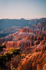 Cedar Breaks National Monument Utah sunset view